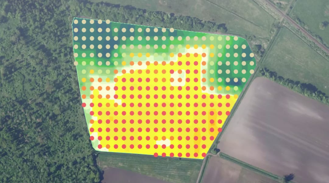 Aplicación de fertilizantes con tasa variable