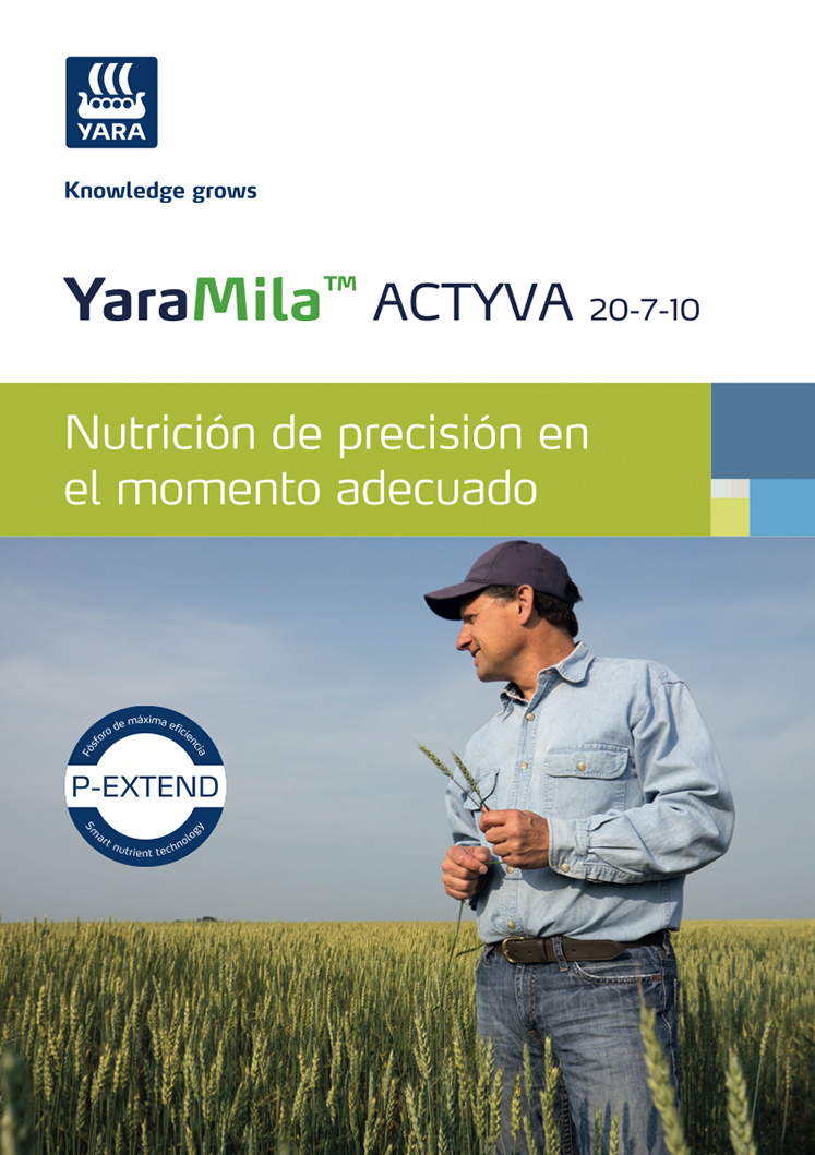 Folleto YaraMila Actyva 20-7-10